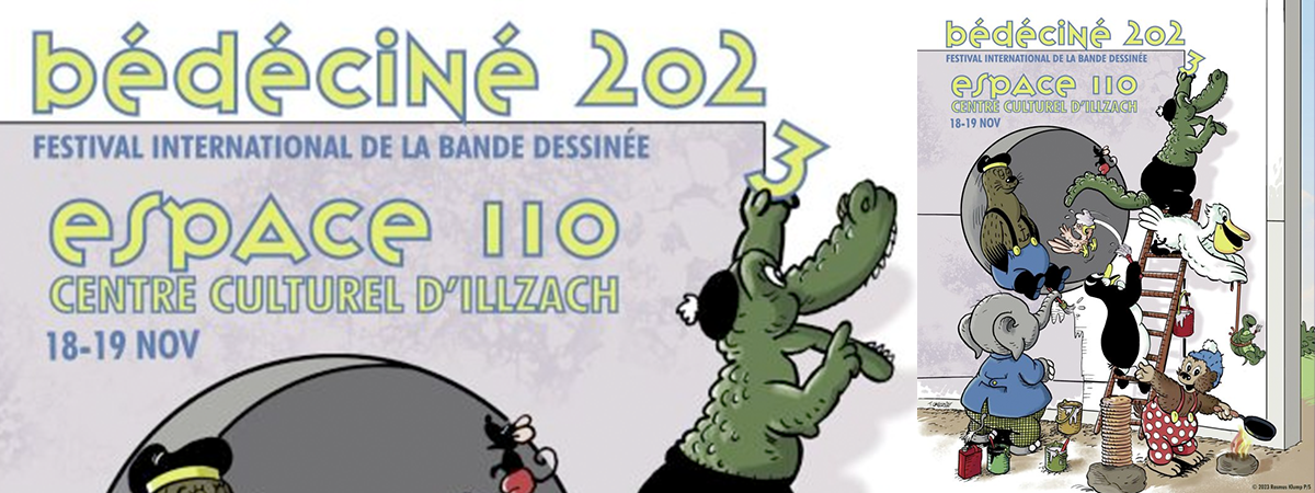 Bédéciné 2023 – Espace 110