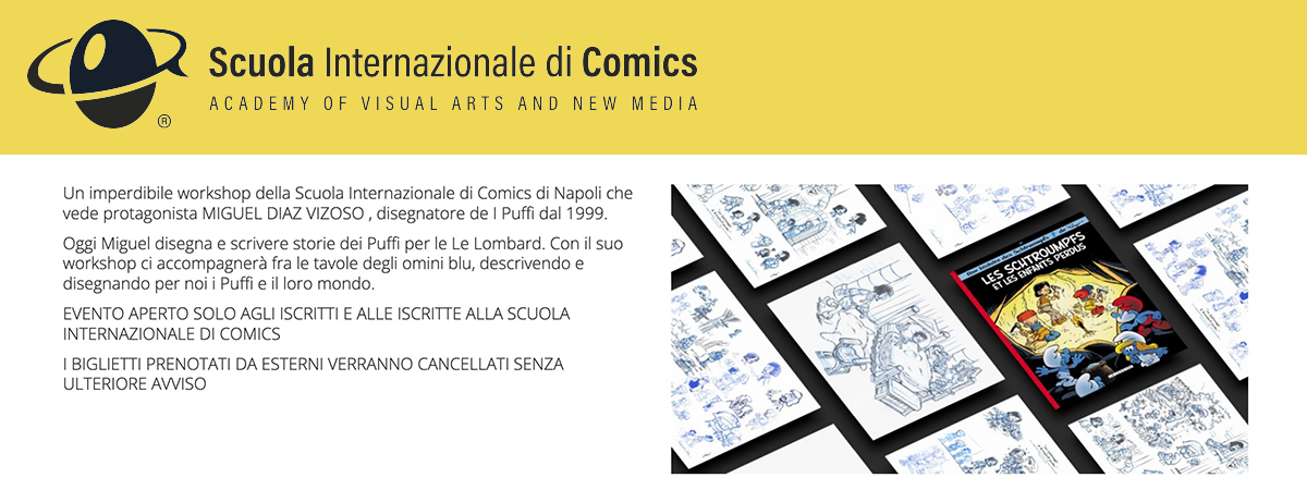 Master Class – Scuola Internazionale di Comics, Naples